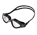 AqtivAqua Polarized Swimming Goggles Swim Goggles for Adults Men Women Kids Youth Girls Boys Children Polarised PDX (Black goggles + Black case)