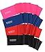 CLOVER RESISTANCE BANDS - Increase Flexibility & Range of Motion - For Dance, Ballet Stretch Band, Gymnastics, Physical Therapy and Fitness Training - Includes 4 Levels of Progressive Resistance