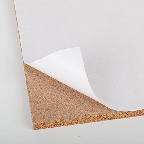 Nisorpa 12 Pack Square Cork Board 12" x 12" Cork Board Squares 1/2" Thick Square Bulletin Boards