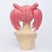 Angelaicos Women's Prestyled Bun Anime Party Cosplay Wigs Short