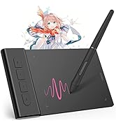VEIKK Creator Pop VK430 Graphics Drawing Tablet, Ultra-thin 4 Customized Hotkeys Portable OSU! Ta...