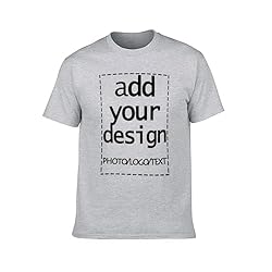 Custom T Shirt for Men Gym Sports Personalized
