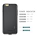 NOHON iPhone 6/6S Plus Battery case 2800mAh Ultra Slim Extended Charger Case Portable Charging Case Juice Pack for iPhone 6/6s Plus (5.5inch Black)