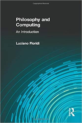 Amazon Com Philosophy And Computing An Introduction 9780415180252 Floridi Luciano Books