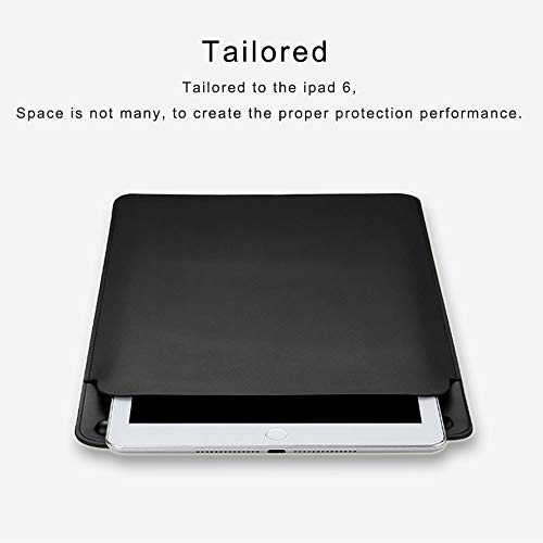 Amaping Leather Sleeve Case Cover Pouch Skin for Apple Pencil 2nd & iPad Pro 12.9inch 2018 (Black)