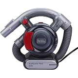 Black+Decker 12V Flexi Auto Dustbuster Handheld Vacuumfor Cars, Red/Grey - Pd1200Av-Xj, 2 Years Warranty