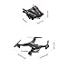 Goolsky VISUO XS809S Wifi FPV Drone 720P Wide Angle HD Camera Live Video Foldable RC Quadcopter and One Extra Battery - Altitude Hold Headless Mode One Key Off/Landing APP Control Long Flight Time
