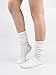 Women's Fall Winter Slouch Knit Socks, Basic Cotton Knit_rib_4pair, One Size