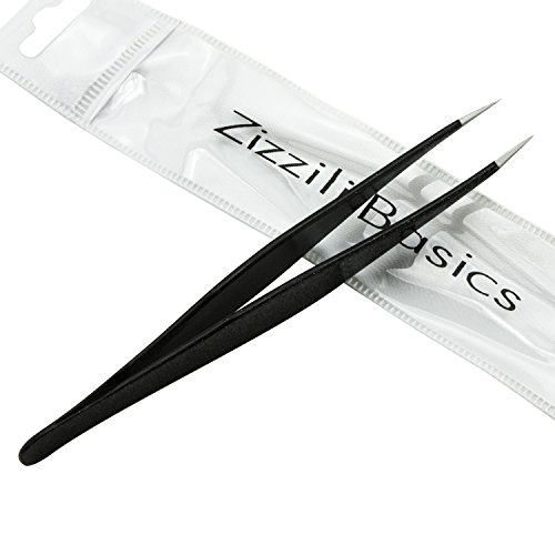 Ingrown Hair Tweezers by Zizzili Basics Surgical Grade Stainless