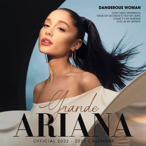 Buy Ariana Grande 2022 Ariana Grande OFFICIAL 20222023, SEP 2021 to