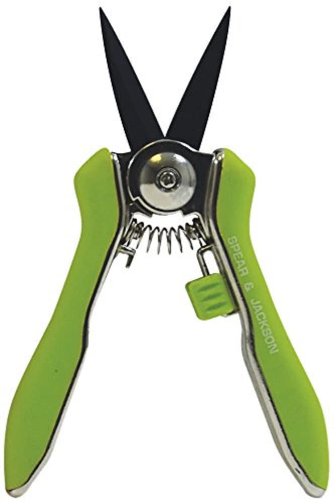 Spear & Jackson 56418G Green Garden Snips