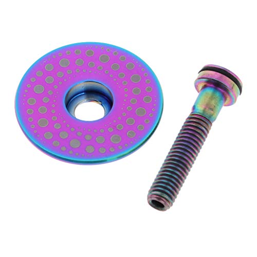 image for Prettyia Light Weight Bicycle Headset Cap Dustproof MTB Bike Stem Cove