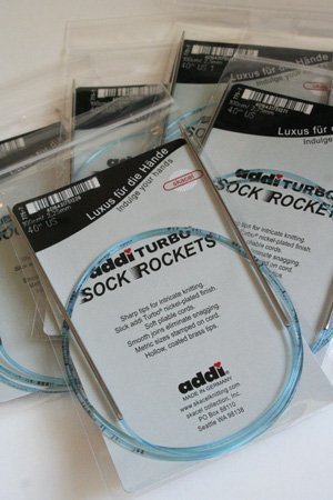 Addi Skacel Turbo Sock Rockets Circular Needles 60