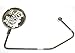 White Flower Purse Hook