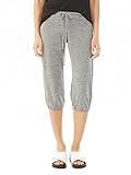 Alternative Womens Eco-Jersey Crop Pants Large Eco Grey