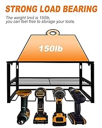 DECMIOX Power Tool Organizer, Wall Mounted Storage
