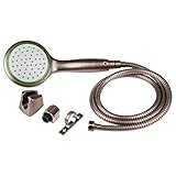 Handheld Shower Kit Pressure Assist for RVs - with Air-Turbo Technology - Perfect Shower Head Replacement for, Motorhomes, Travel Trailers, Campers (Oil-Rubbed Bronze) by Dura Faucet