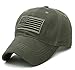 LOKIDVE USA American Flag Baseball Cap Embroidered Polo Style Military Army Hat