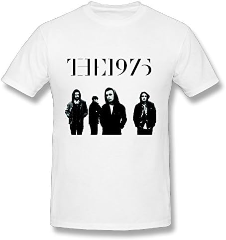 Best White T Shirt For Men The 1975 Tour Poster