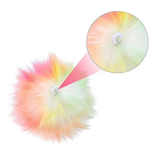 3 Auihiay+Pieces+Colorful+Fluffy+Scarves