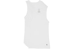 Polo Ralph Lauren Underwear Men's Classic Fit 5 Pack Tanks