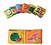 XMJ 6-PACK Baby Soft Cloth Book ,Soft Rattle Paper Cloth Books Infant Educational Stroller Toy Newborn Crib Bed Baby Toys 0-12 month