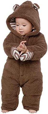 Baby Snowsuit Newborn Unisex Costume for Baby Newborn Outfit Hoodie Winter Baby Outfits Bodysuits