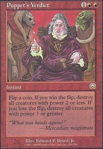Magic: the Gathering - Puppet's Verdict - Mercadian Masques