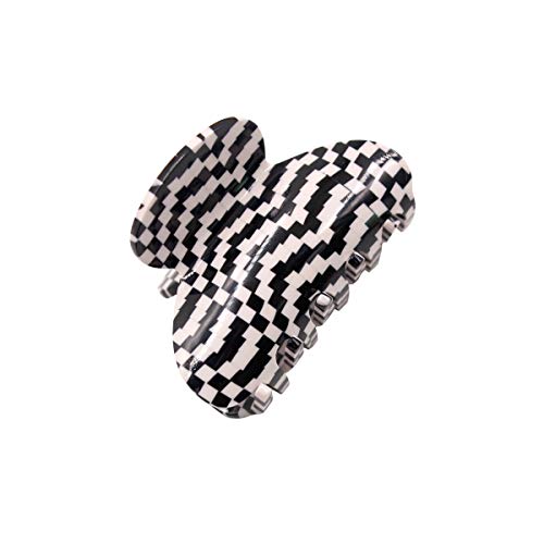 Handmade Celluloid Acetate French Design Barrettes Acrylic Tortoise Shell Claws Hair Claw Luxury Fashion Accessories Hair Clips for Women Styling Accessories;3 Colors