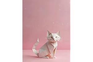 The Essential College Ruled Notebook: Large 8.5 x 11 Professional Lined Journal: kawaii aesthetic pink pastel cat art minimal