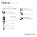 iHome Lightning Cable for iPhone - Purple