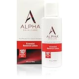 Alpha Skin Care Essential Renewal Lotion 10% Glycolic AHA, 4 Ounce (Packaging May Vary)