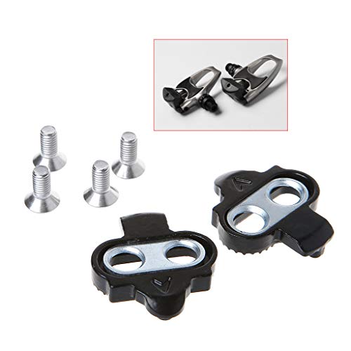Junlinto 1 Set Pedal Plate Bicycle Self Locking Pedals Accessories Shoe Cleats Riding Parts for Shimano