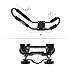 AA-Racks J-Bar Rack for Kayak Carrier Canoe Boat Paddle Board Surfboard Roof Top Mount on Car SUV Truck Crossbar with 16 Ft Ratchet Lashing Straps
