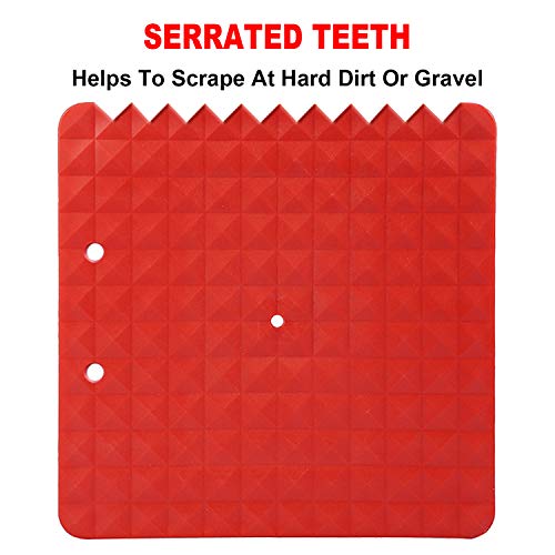Anumit Off-Road Base Compatible for Lifting Jack PP Pad, Serrated Edge Base to Alleviate Jack Hoisting Sinkage On Sand, Snow, Mud, and Other Soft Ground
