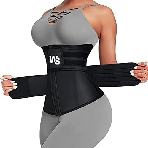 Sauna Amazon Slim Belt Price WALI SPORTS Adjustable Waist Trainer
