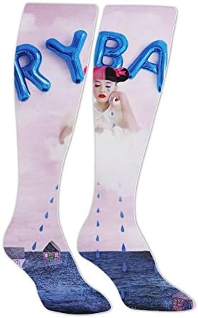 Unisex Cry_Melanie Baby_Martinez Long Socks Sport Socks Knee High Thigh Stockings