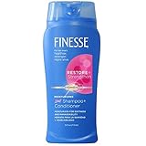 Finesse 2 in 1 Restore + Strengthen, Moisturizing Shampoo and Conditioner 24 oz (Pack of 5)