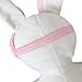 ACTLATI Cute Sleeping Eye Mask Elastic Blindfold Cartoon Bunny Breathable Sleep Aid Cover Pink Rabbit