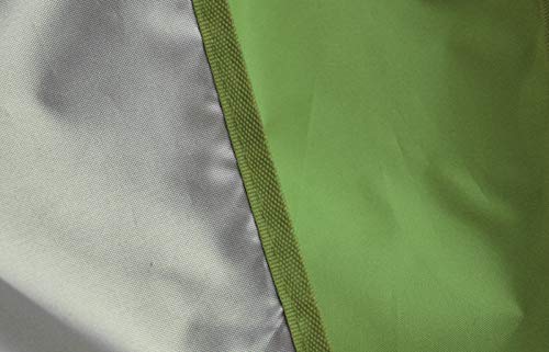 Sonnensegel Dreieckig Wasserdicht Sonnenschutz Garten Balkon PES Polyester UV Schutz für Garten Outdoor, 3x3X3m – Bild 3