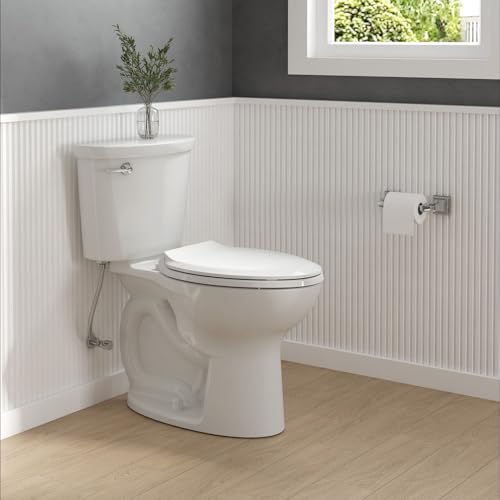 American Standard 5503A00B.020 Slow Elongated Closed Front Toilet Seat, White