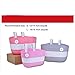 Hengyi Pink L Size Kids Basket Bicycle Front Panniers Foldable Bike Front Bag Children Bicycle Basketthumb 2