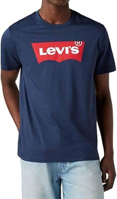 Graphic Set-in Neck, T-Shirt Uomo, Blu (Graphic Dress Bl), M