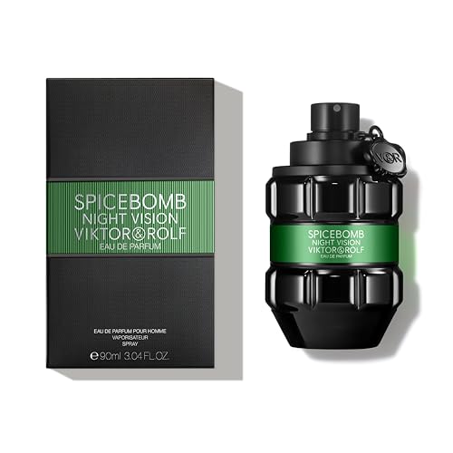 Viktor&Rolf - Spicebomb Nightvision Eau de Parfum - Woody & Spicy - Cologne for Men - With Notes of Incesne & Clove