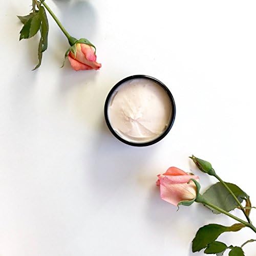 Rose Ylang Ylang Whipped Body Butter | 100% Natural | Organic Coconut Shea Butter Cream | Hands and Body Moisturizer