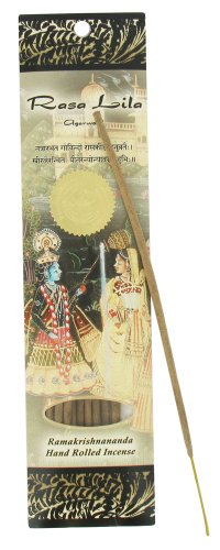 Rasa Lila - Ramakrishnananda Premium Incense - Agarwood - Ramakrishnananda Hand-Rolled Stick Incense