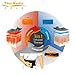 TherMedic Far Infrared Heating Brace with Heating/Thermal Pad and Ice Pack for Slap Tear, Labral Tear and Frozen Ankle, Ankle pain (PW170)