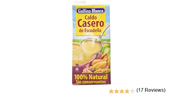Gallina Blanca - Caldo Casero De Escudella 100% Natural: Amazon.es ...