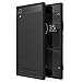 Sony Xperia XA1 Ultra ( Not for Sony XA1 ) Case Sony Xperia XA 1 Ultra Case Soft TPU Silicone Bumper Back Cover Carbon Fiber Brush Type Phone Shell Bag for Sony Xperia XA1 Ultra Case