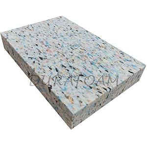 DURAFOAM Foam Yoga Blocks – High-Density Recon Foam – Designed to be Slightly Softer than other Blocks for Extra-Comfort (Pack of 1)